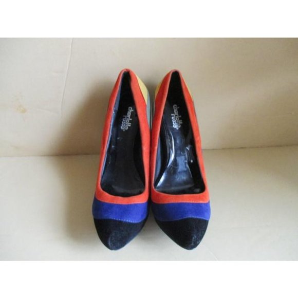 *Lady Gay Royal Blue Vintage Gathere Tapered Scallop Pinched Hem Nylon Gloves - Picture 8 of 8